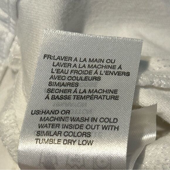 Articles of Society Sarah Skinny Jeans Whitehall Distressed White Size 29 - Picture 12 of 13